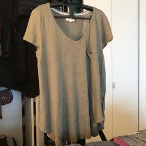 Free People- Pure Good Olive Linen Shirt- Size M
